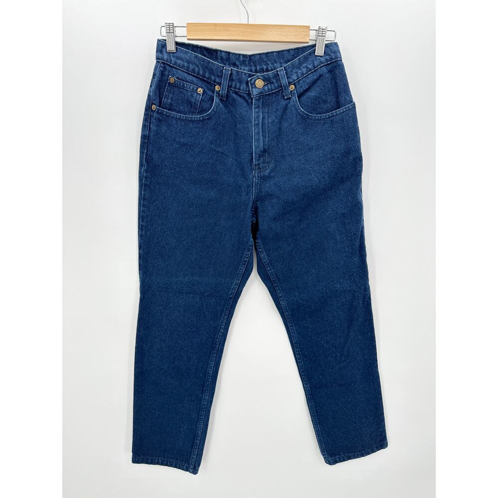Ralph Lauren VTG‎ Dark Wash Relaxed High Waisted Denim Jeans Women Size 6